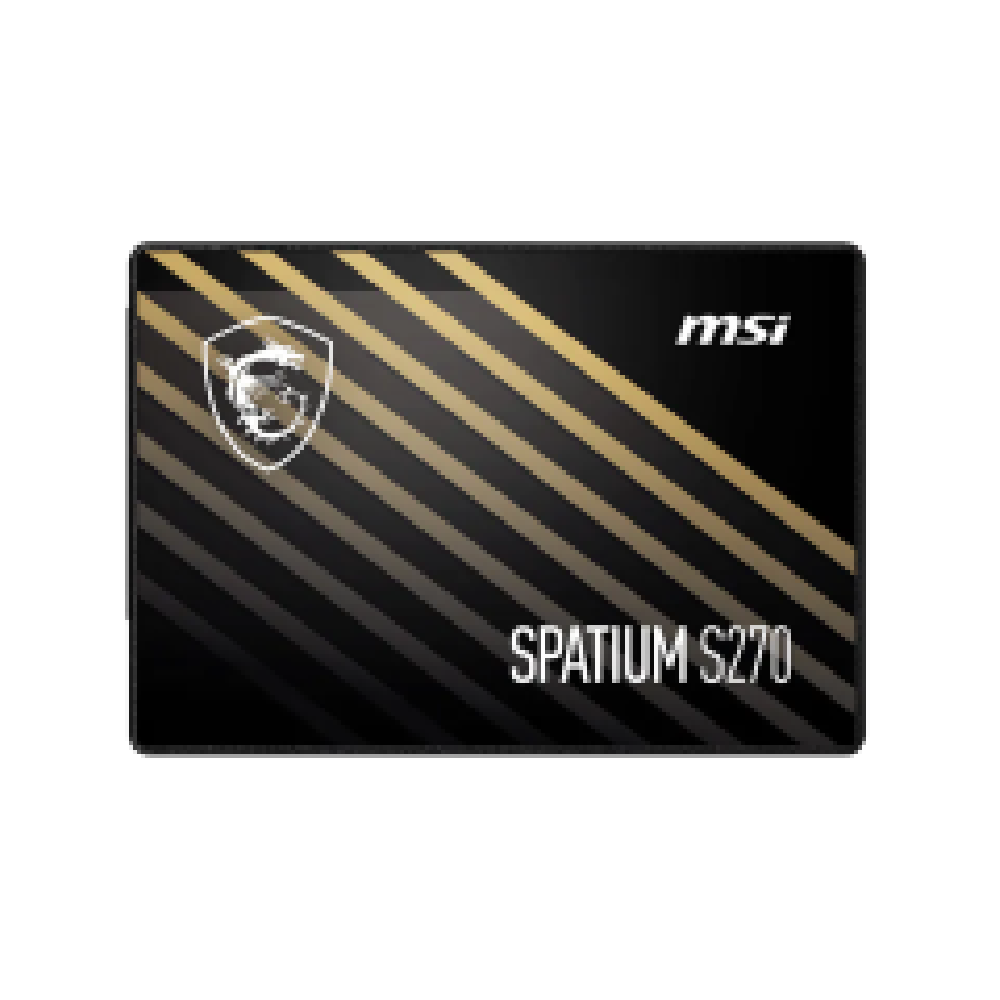 MSI SSD SPATIUM S270 SATA 2.5" 480GB S78-440E350-P83, SATA3, READ 500MB/s, WRITE 450MB/s, 5YW.