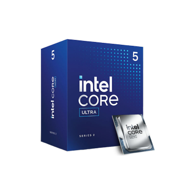 INTEL CPU CORE ULTRA 5 PROCESSOR 235, 14C/14T, up to 5.00GHz, CACHE 24MB, SOCKET LGA1851, GPU, BOX, FAN, 3YW.