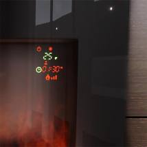 Ηλεκτρικό Wi-Fi Τζάκι Επιτοίχιο 26"| 2000 W