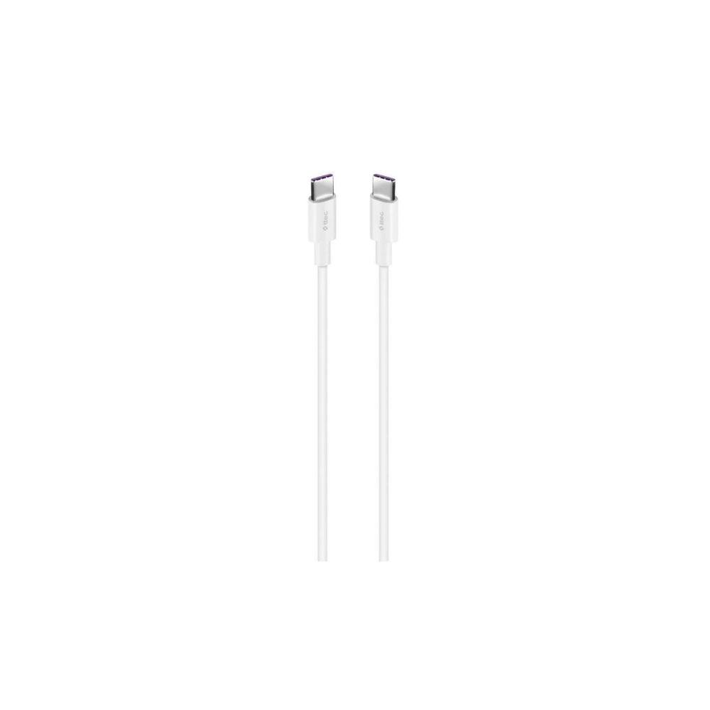 ttec Type-C - Type-C 100W Fast Charge Cable White150cm (2DK49B) (TTEC2DK49B)