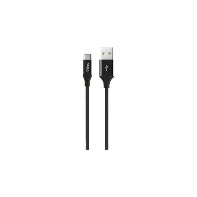ttec AlumiCable Type C 2.0 Charge/Data CableBlack (2DK18S) (TTEC2DK18S)