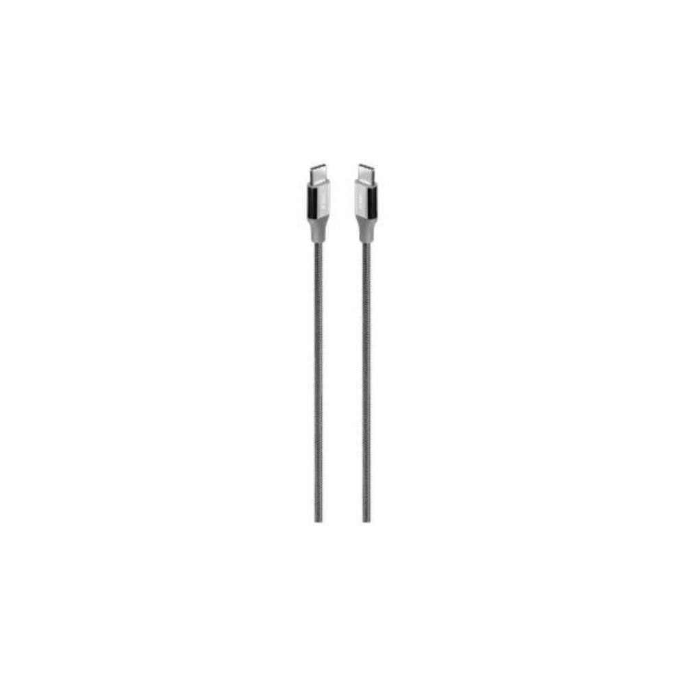 ttec AlumiCable 65W Type-C - Type-C Fast Charge CableSpace Grey200cm (2DK51UG) (TTEC2DK51UG)