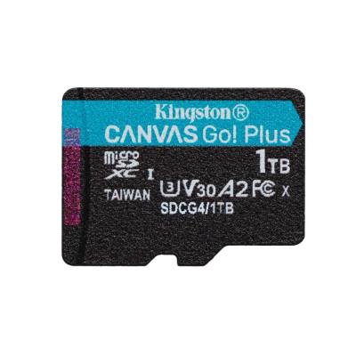 Kingston microSD 1TB CanvasGo+ 200MB/s A2 U3 V30 (SDCG4/1TBSP) (KINSDCG4-1TBSP)