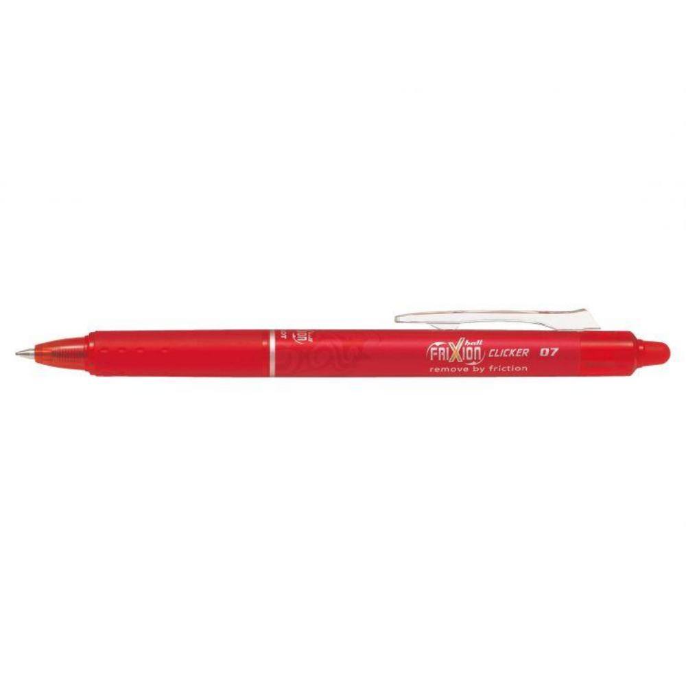 Pilot Rollerball Pen Frixion Clicker M Red (BLRT-FR7-RD) (PILBLRT-FR7-RD)
