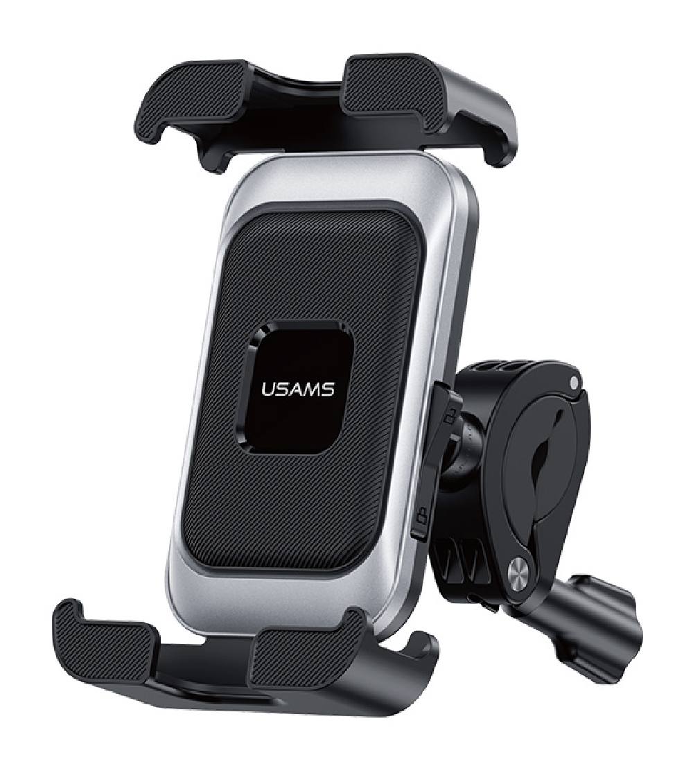 USAMS βάση ποδηλάτου για smartphone ZJ082, μαύρη
