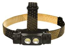 POWERTECH LED φακός κεφαλής PT-1549, επαναφορτιζόμενος, 1000lm, IP44, μαύρος