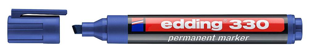 EDDING ανεξίτηλος μαρκαδόρος 330, 1-5mm, επαναγεμιζόμενος, μπλε