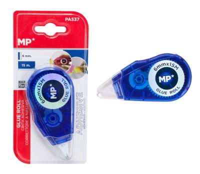 MP διορθωτική ταινία PA537, 6mm x 15m, μπλε