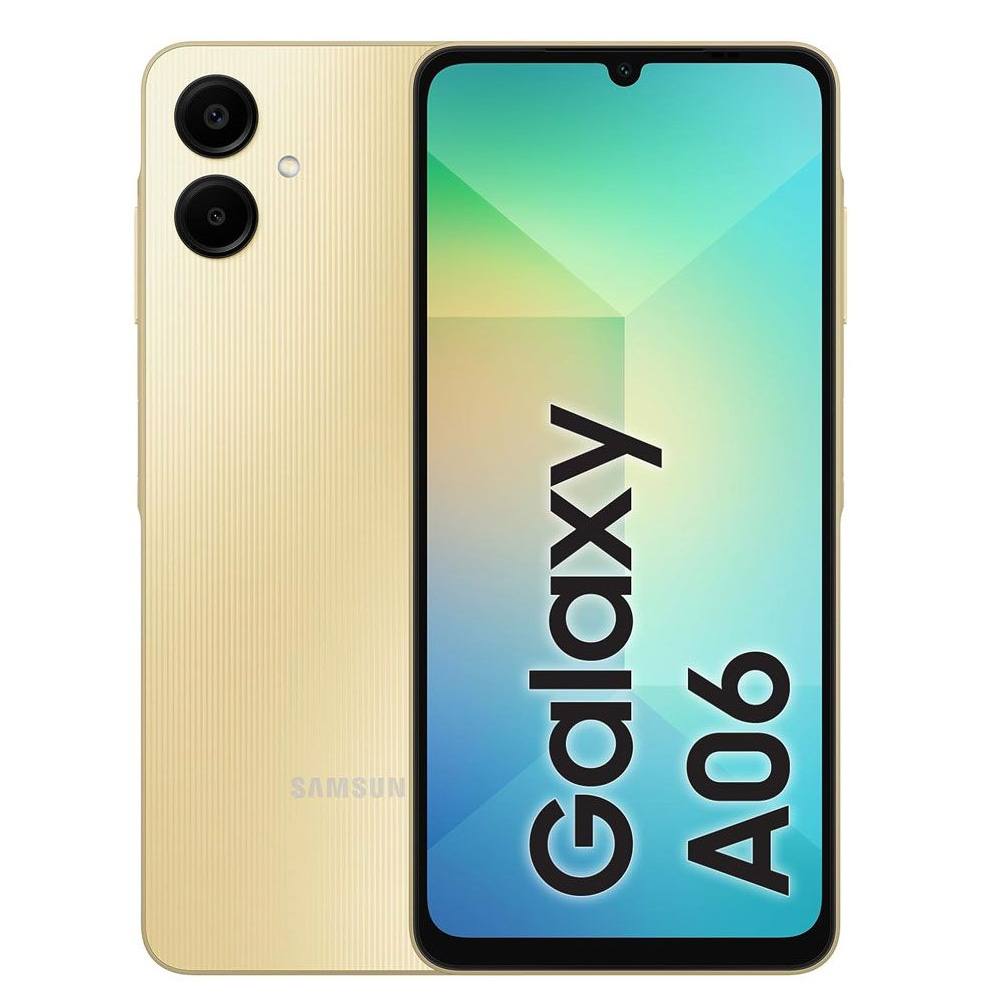 Samsung SM-A065 Galaxy A06 4G Dual Sim 6.7" 4GB/64GB Gold Non EU με 1 Χρόνο Εγγύηση απο Samsung Service