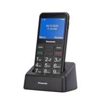 Panasonic KX-TU155EXBN 2.4" με πλήκτρο SOS, Bluetooth, Μεγάλα Γράμματα και Βάση Φόρτισης Μαύρο