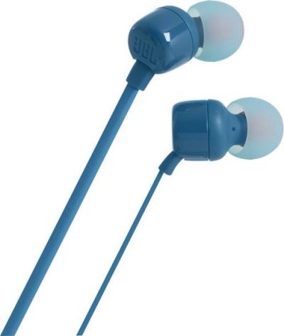 Hands Free JBL Tune 160 In-ear 3.5mm 9mm Dynamic Driver Pure Bass Sound με Μικρόφωνο JBLT160BLU 1.2m Μπλε
