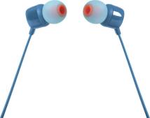 Hands Free JBL Tune 160 In-ear 3.5mm 9mm Dynamic Driver Pure Bass Sound με Μικρόφωνο JBLT160BLU 1.2m Μπλε