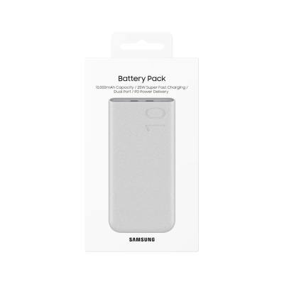 Power Bank Samsung EB-P3400XUEGEU 10000mAh 25W με 2xUSB-C  Beige