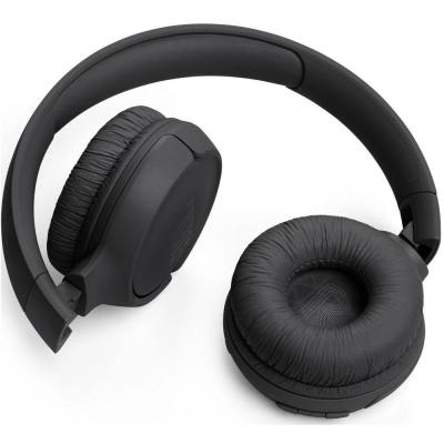 Bluetooth Ακουστικά Stereo JBL Tune T520BTBLK On ear BT5.3 Χρόνος Λειτουργίας 57 ώρες Μαύρο