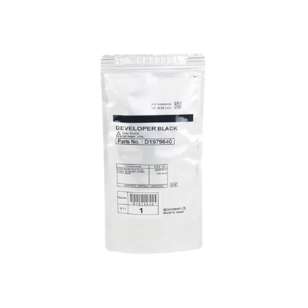 Developer Pack Richo Part No D1979641