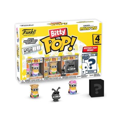 Funko Bitty Pop! Minions: 4-Pack - Tourist Jerry, Tourist Dave, Kyle (FNK30389)