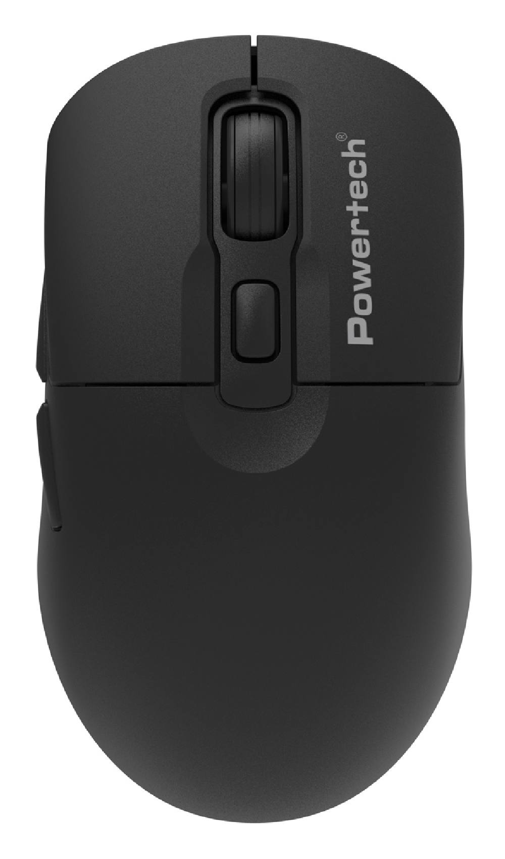 POWERTECH ασύρματο ποντίκι PT-1542, 2.4GHz, έως 5000DPI, αθόρυβο, μαύρο