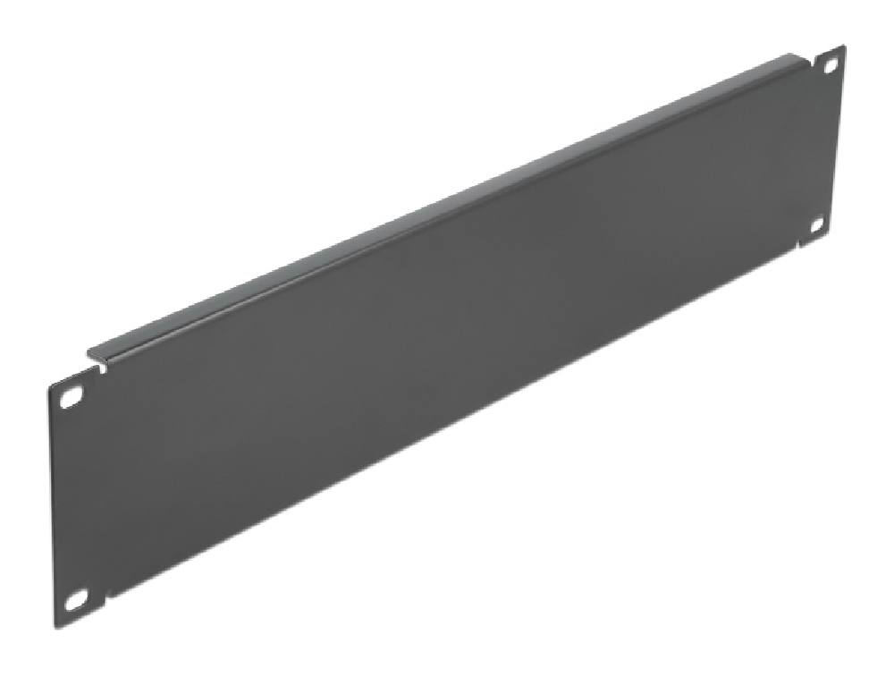 POWERTECH κάλυμμα panel NETW-0050 για rack 19"/2U, μεταλλικό, μαύρο