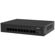 IMOU SWITCH SF110P-65, 10 PORTS 10/100/1000MBPS GIGABIT WITH 8 POE PORTS, POE BUDGET 65W 802.3AF/AT, 2YW.