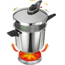 Χύτρα Ταχύτητας VAPE 7lt Lamart LT1312 με Διπλή Βαλβίδα Ασφαλείας και Ένδειξη Πίεσης