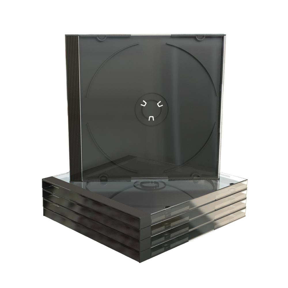 MediaRange CD Jewelcase for 1 disc 10.4mm Black tray