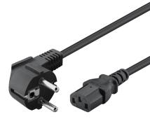 POWERTECH καλώδιο τροφοδοσίας CAB-P044, 3x 1.00mm², copper, 1.5m, μαύρο