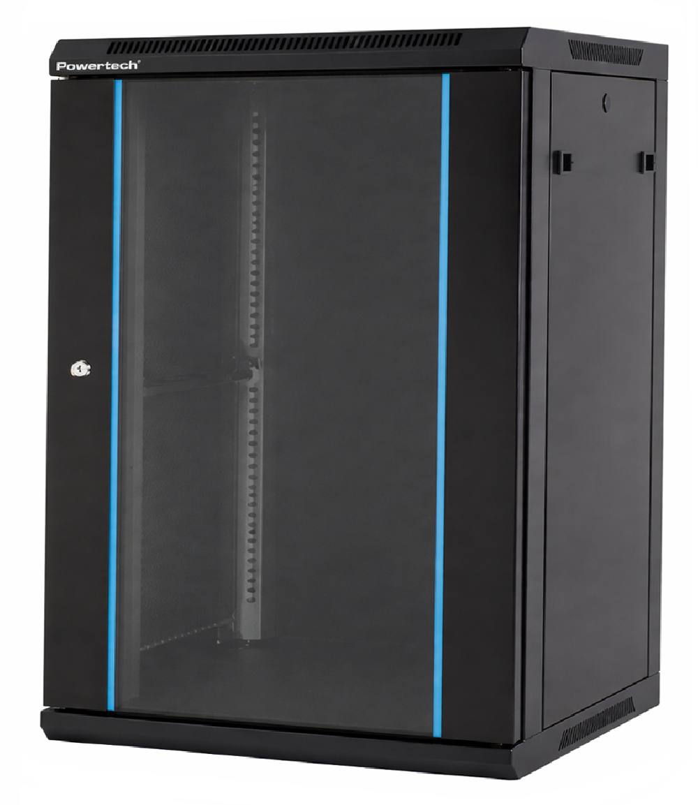 POWERTECH επιτοίχια καμπίνα rack 19" NETW-0039, 600 x 600 x 855mm, 15U