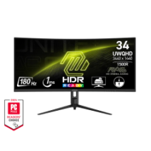 MSI MONITOR GAMING MAG 342CQR E2, CURVED VA UWQHD, 34", 21:9, 300CD/M2, 100.000.000:1, 1MS, 180Hz, 3440x1440, 2x HDMI/ DP/ HP OU