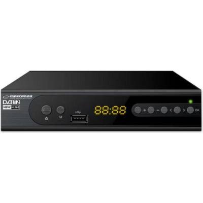 Esperanza Dvb-t2 H.265/hevc  Digital Terrestrial Tv (EV106P) (ESPEV106P)