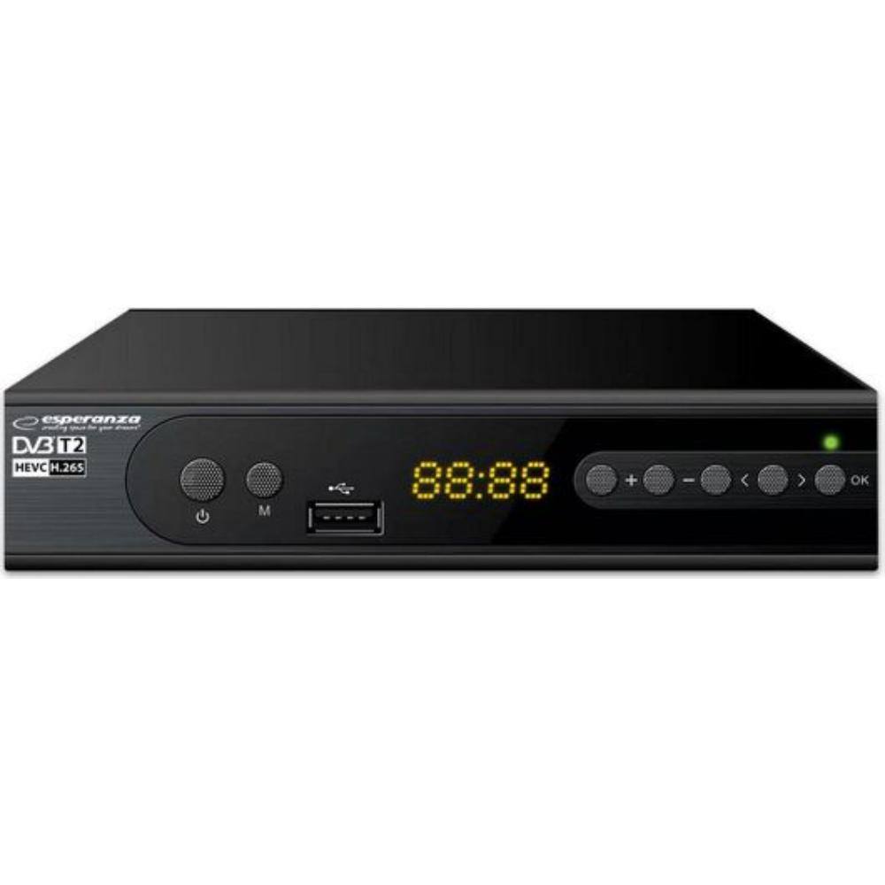 Esperanza Dvb-t2 H.265/hevc  Digital Terrestrial Tv (EV106P) (ESPEV106P)