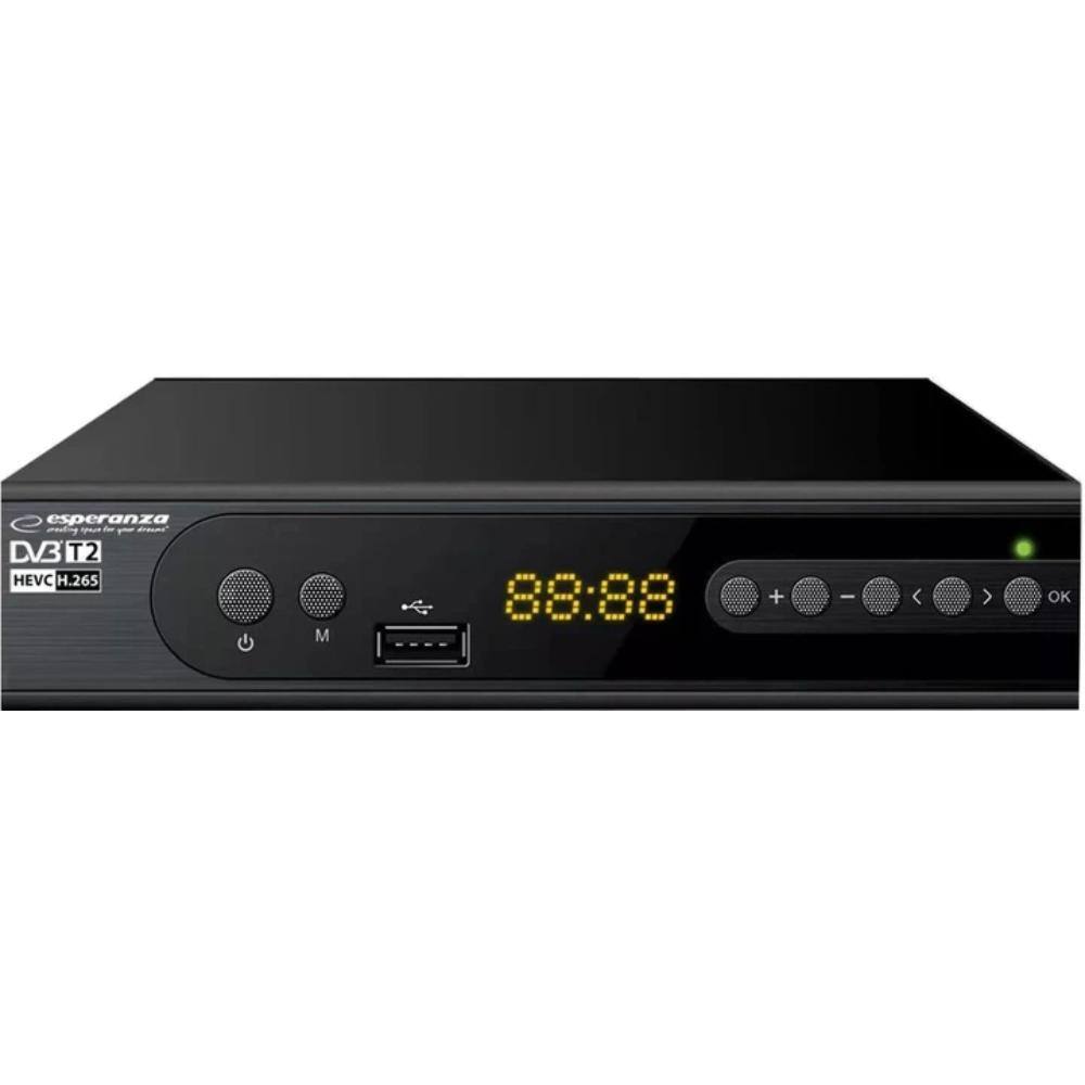 Esperanza Dvb-t2 H265/hevc  Digital Terrestrial Tv (EV106R) (ESPEV106R)