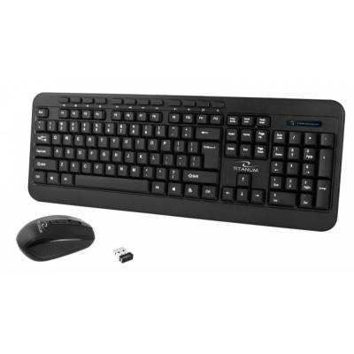 Esperanza Titanum Wireless Set Keyboard+mouse Akron Us (TK109) (ESPTK109)
