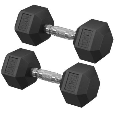 Songmics σετ 2 Αλτήρες 10 κιλών, μαύρο  (SYL010B01) (SNGSYL010B01)