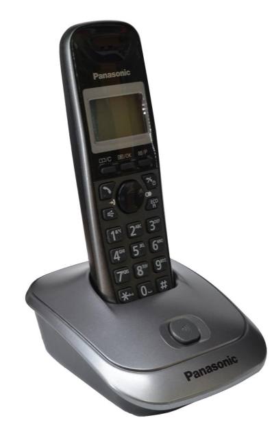 Refurbished Ασύρματο Ψηφιακό Τηλέφωνο Panasonic KX-TG2511GRM Ασημί