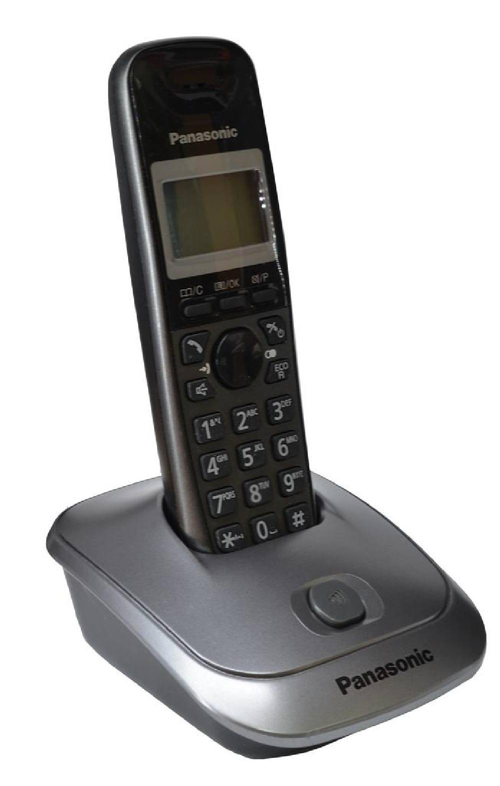 Refurbished Ασύρματο Ψηφιακό Τηλέφωνο Panasonic KX-TG2511GRM Ασημί