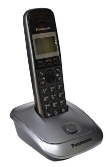 Refurbished Ασύρματο Ψηφιακό Τηλέφωνο Panasonic KX-TG2511GRM Ασημί