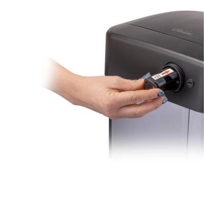 Κάδος Απορριμμάτων από Ανοξείδωτο Ατσάλι με Φωτοκύτταρο 50lt SENSOR Lamart LT8107 Ασημί/Μαύρο