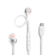 Hands Free JBL 310C In-ear USB-C JBLT310CWHT Λευκά