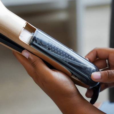 Ψηφιακή Πρέσα Μαλλιών με Ατμό & Πλάκες Τιτανίου 230˚C