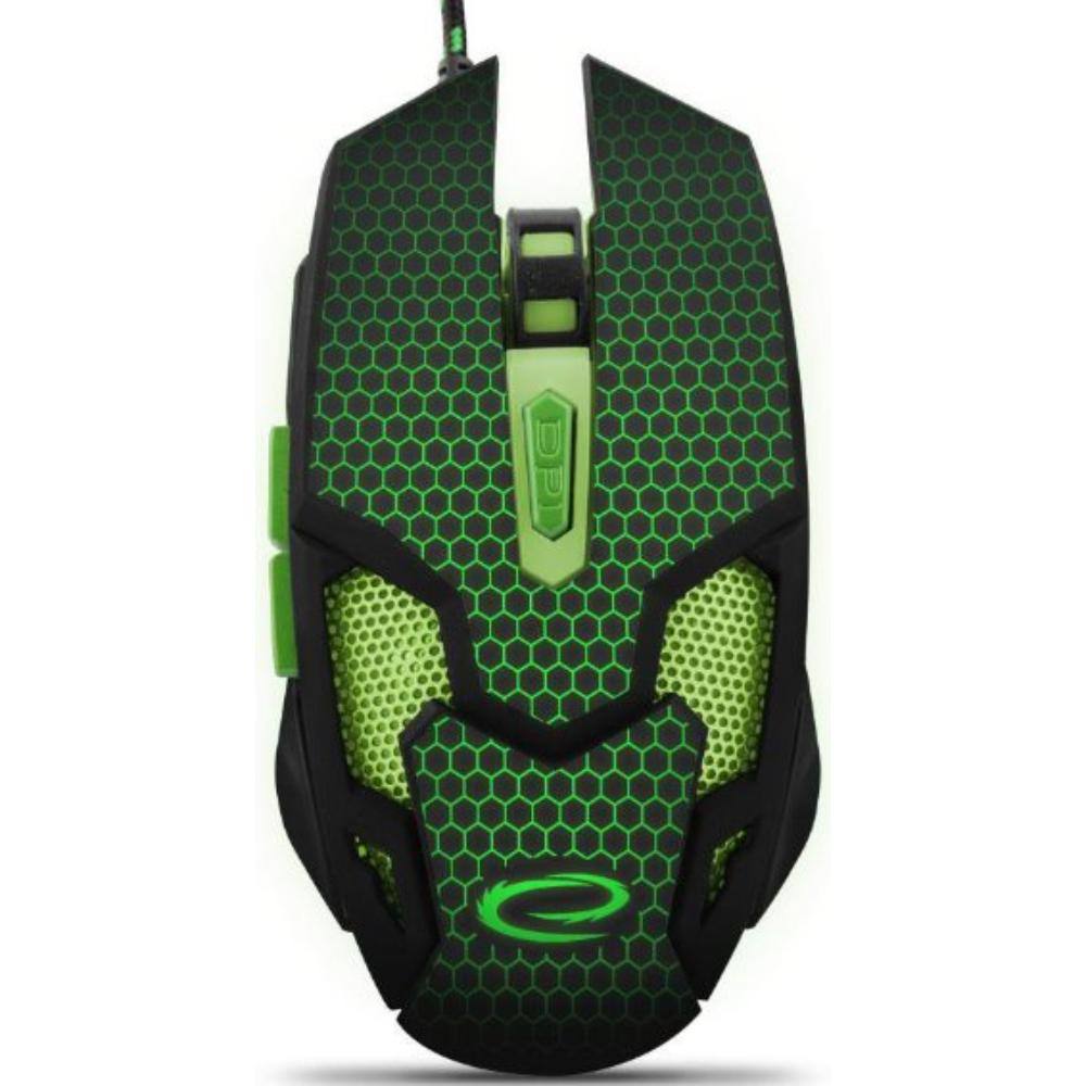 Esperanza Wired Mouse For Gamers 6d Opt.usb Mx207 Cobra (EGM207G) (ESPEGM207G)