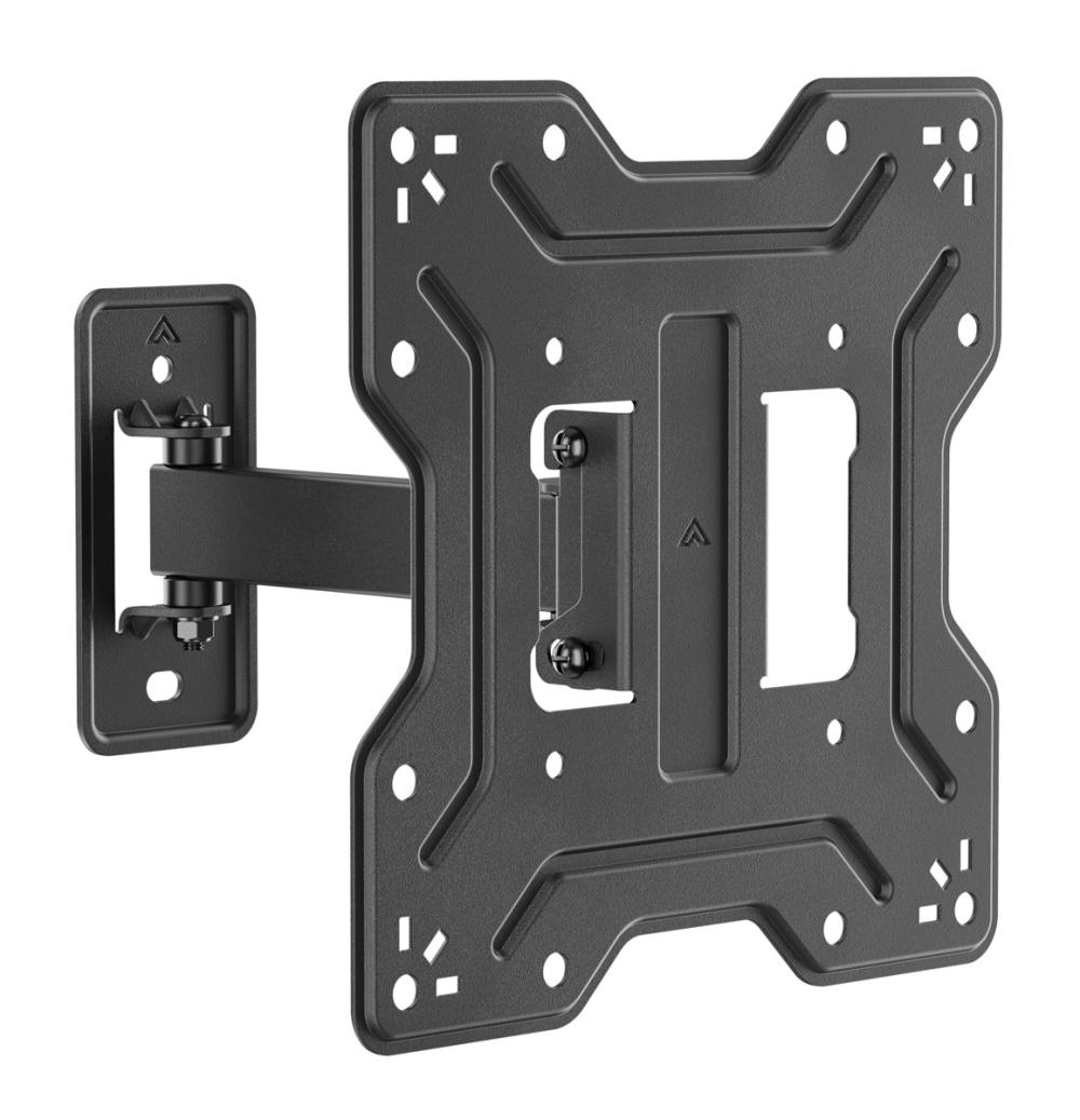 POWERTECH επιτοίχια βάση τηλεόρασης PT-1555, 23-43", έως 30kg, full motion