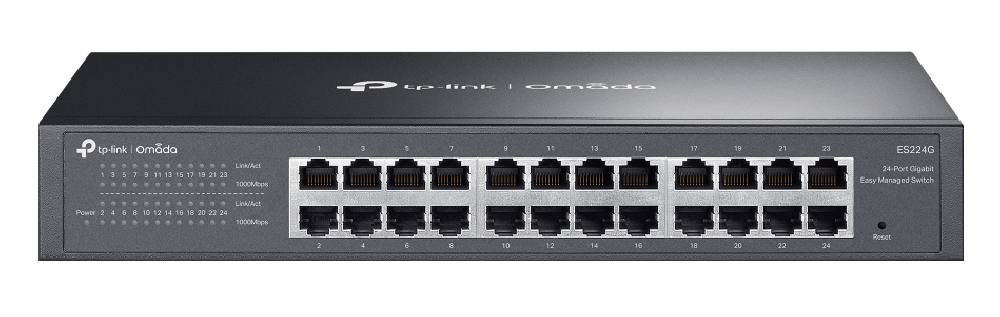 TP-LINK easy managed switch ES224G, 24x Gigabit θύρες, V1.0