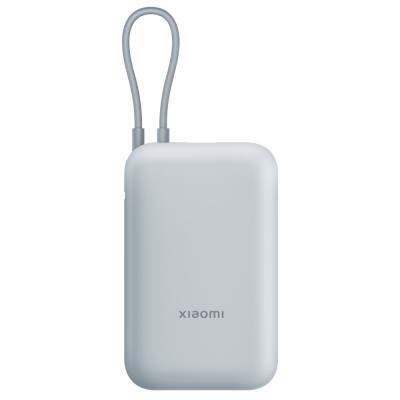 Xiaomi Power Bank 10000mAh BHR9073GL 22.5W με 1xUSB-A 1xUSB-C και Ενσωματωμενο Καλώδιο Blue