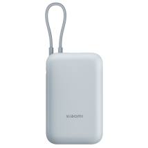 Xiaomi Power Bank 10000mAh BHR9073GL 22.5W με 1xUSB-A 1xUSB-C και Ενσωματωμενο Καλώδιο Blue