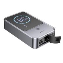 Power Bank Hoco QS7 Source 10000mAh PD18W QC με 2xUSB-A 1xUSB-C LED Ένδειξη Μπαταρίας και Προσάρτημα Εκκίνησης Αυτοκινήτου 800A 