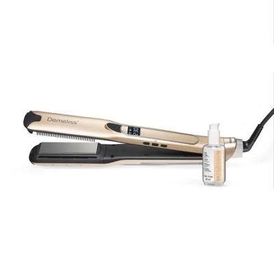 Ψηφιακή Πρέσα Μαλλιών Με Ατμό & Πλάκες Τιτανίου 230˚C