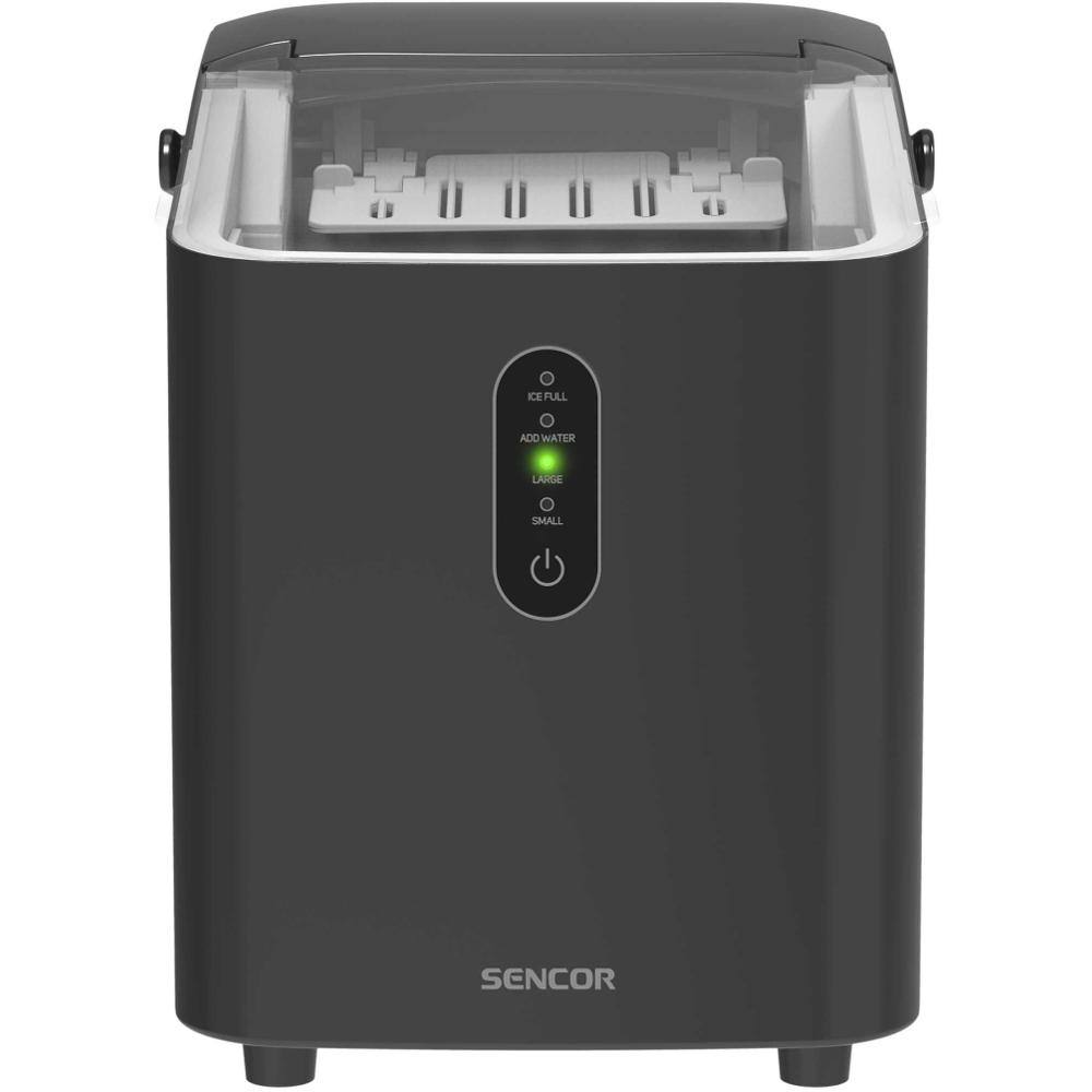 Παγομηχανή Sencor SIM 2500BK 120W Δοχείο Νερού 1lt εως 12kg/24h με Επιλογή Μεγέθους Πάγου και Χρόνο Κύκλου 6 με 8 Λεπτά