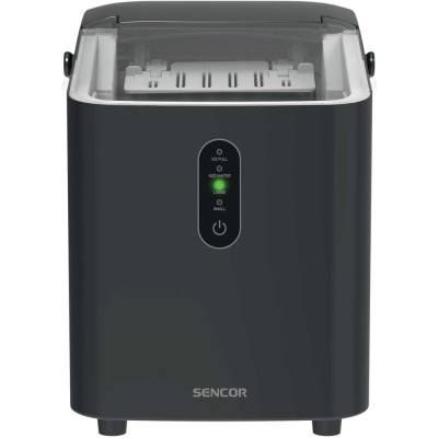 Παγομηχανή Sencor SIM 2500BK 120W Δοχείο Νερού 1lt εως 12kg/24h με Επιλογή Μεγέθους Πάγου και Χρόνο Κύκλου 6 με 8 Λεπτά