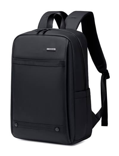 GOLDEN WOLF τσάντα πλάτης GB00705 με θήκη laptop 15.6", 17L, μαύρη