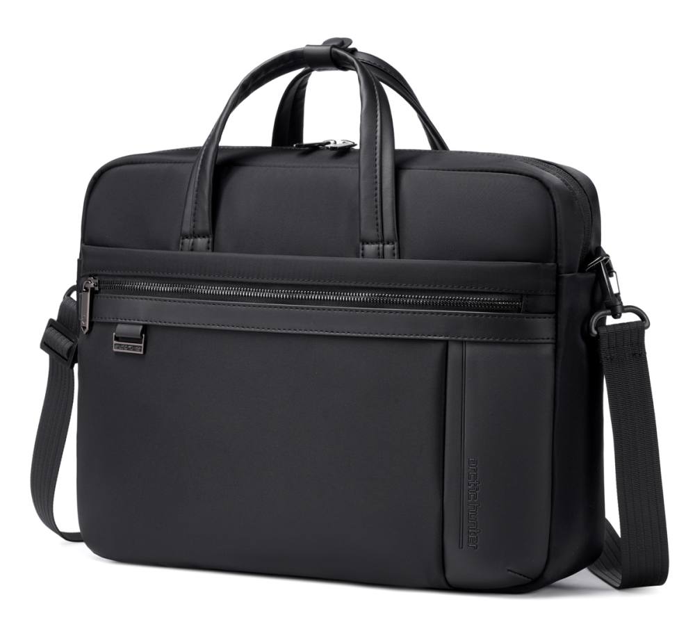 ARCTIC HUNTER τσάντα ώμου GWB00849 με θήκη laptop 15.6", 14L, μαύρη